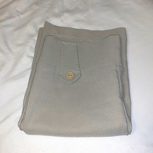 NWD | beige bermuda dress shorts
